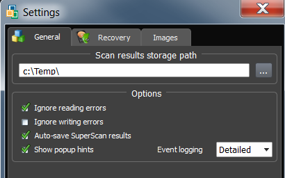 Autosave results Autosave results