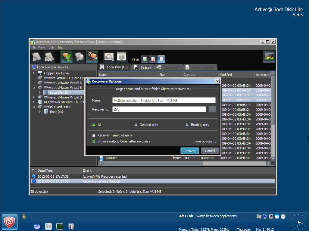 active boot disk active boot disk