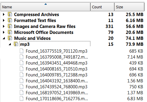 file signatures