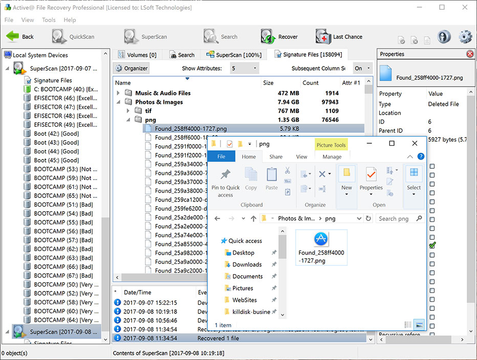 active@ file recovery 7.3 build 121